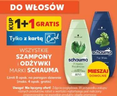 Szampony i odżywki marki Schauma