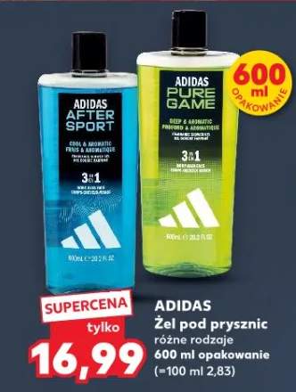 Żel pod prysznic After Sport 3w1