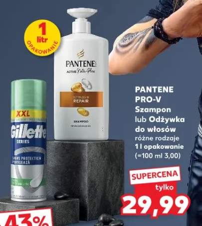 Szampon lub odżywka do włosów różne rodzaje