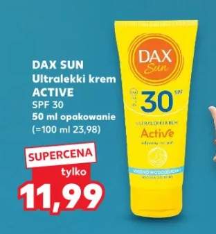 Ultralekki krem ACTIVE SPF 30