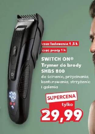 Trymer do brody SHBS 800 do ścinania, przycinania, konturowania, strzyżenia i golenia