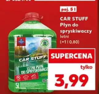 Płyn do spryskiwaczy letni