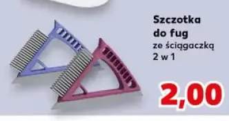 Szczotka do fug ze ściągaczką 2 w 1