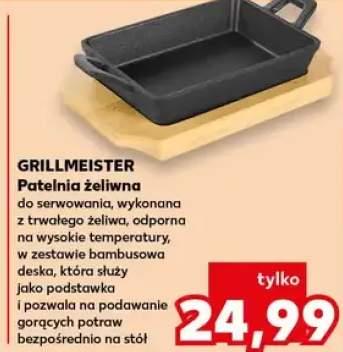 Patelnia żeliwna do serwowania