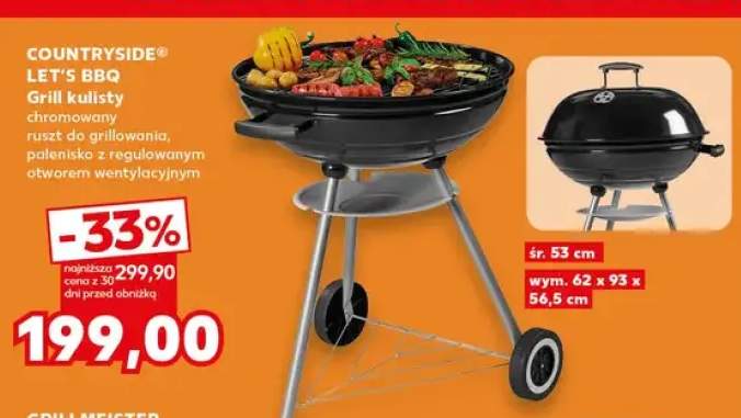 Grill kulisty Let's BBQ