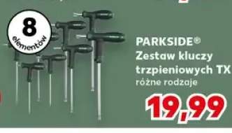 Zestaw kluczy trzpieniowych TX