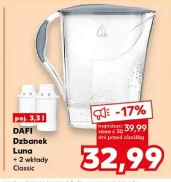 Dzbanek Luna + 2 wkłady Classic