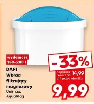 Wkład filtrujący magnezowy Unimax, AquaMag