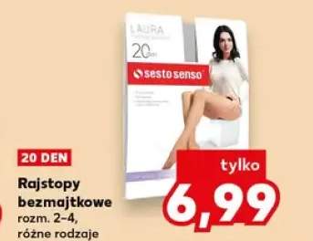 Rajstopy bezmajtikowe 20 DEN