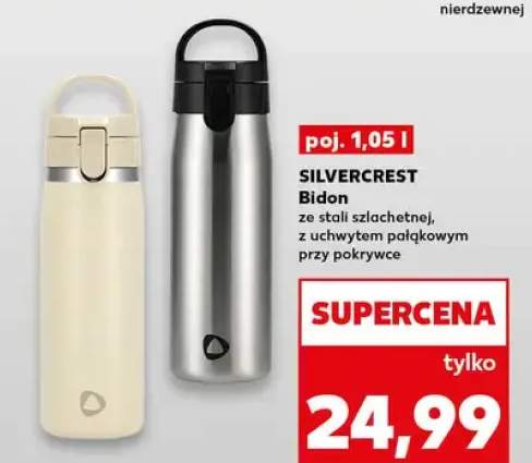 Bidon ze stali szlachetnej