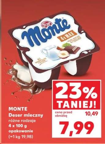 Deser mleczny różne rodzaje