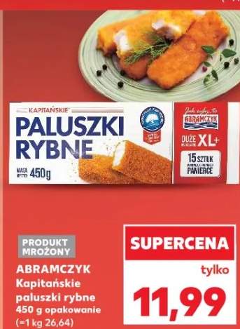 Kapitańskie paluszki rybne