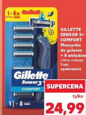 Maszynka do golenia + 8 wkładów różne rodzaje