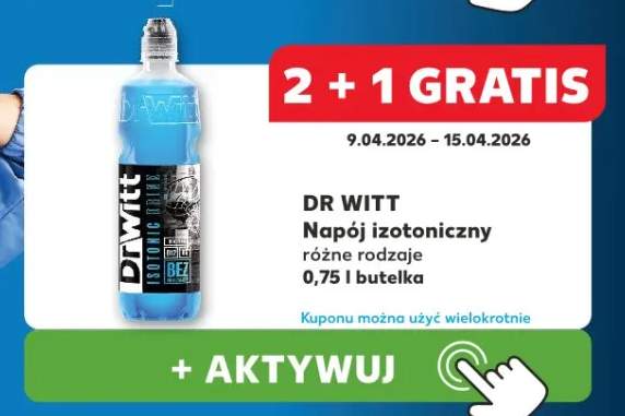 Napój izotoniczny różne rodzaje