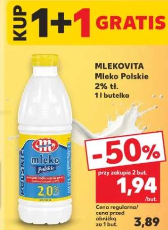 Mleko Polskie 2% tł.