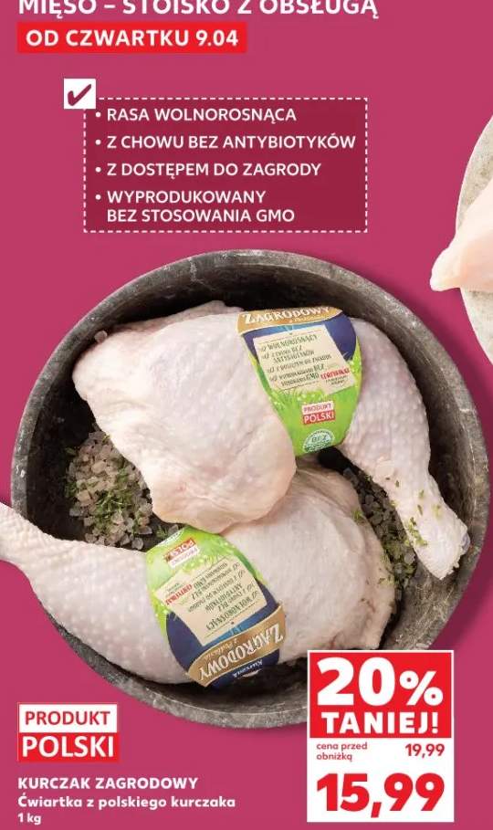 Ćwiartka z polskiego kurczaka