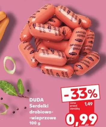 Serdelki drobiowo-wieprzowe