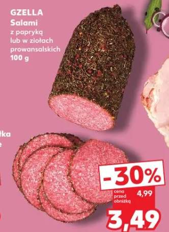 Salami z papryką lub w złotach prowansalskich