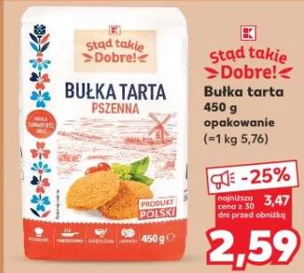 Bułka tarta pszenna