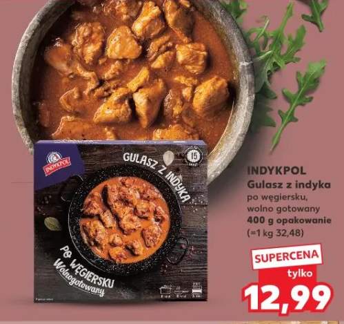 Gulasz z indyka po węgiersku