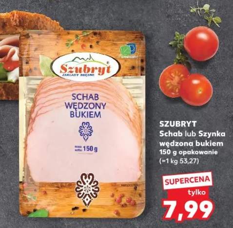 Schab lub Szynka wędzona bukiem