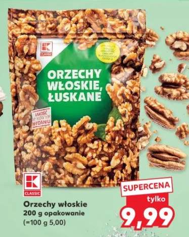 Orzechy włoskie łuskane