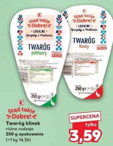 Twaróg klinek różne rodzaje