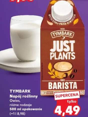 Napój roślinny owies różne rodzaje