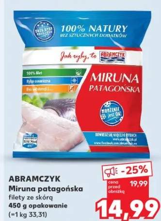 Miruna patagońska filety ze skórą