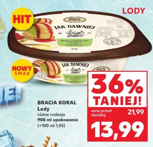 Lody różne rodzaje