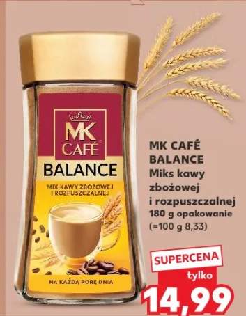 Miks kawy zbożowej i rozpuszczalnej