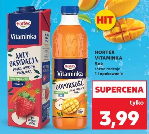 Sok Vitaminka, różne rodzaje