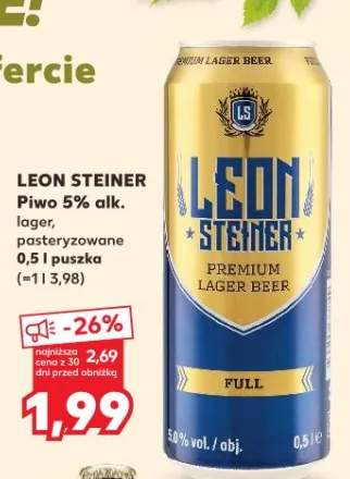 Piwo lager, pasteryzowane