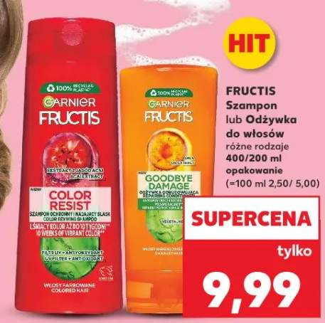 Szampon lub odżywka do włosów różne rodzaje