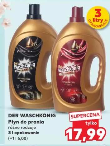 Płyn do prania różne rodzaje, 3l opakowanie