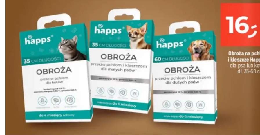 obroża przeciw pchłom i kleszczom