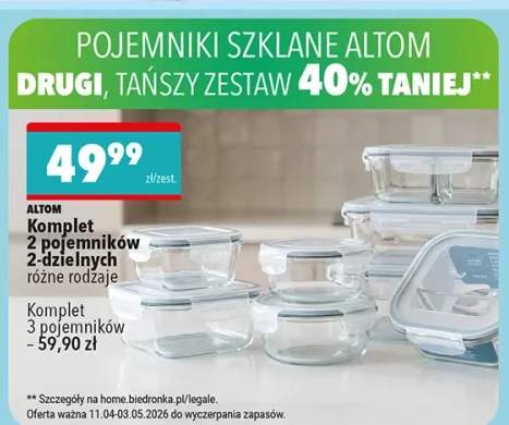 pojemniki do żywności