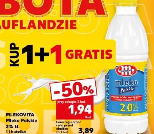 Mleko Polskie 2% tł.
