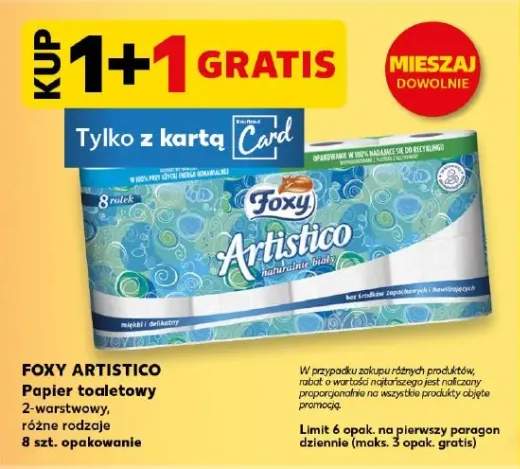 Papier toaletowy 2-warstwowy różne rodzaje