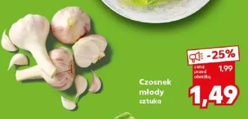 Czosnek młody sztuka