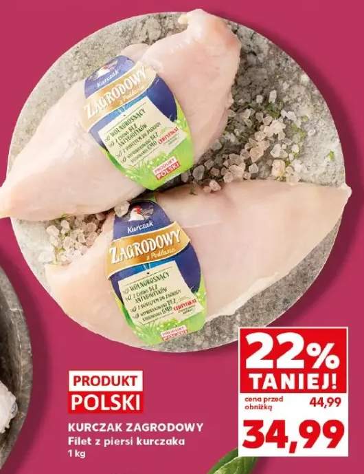 Kurczak Zagrodowy - Filet z piersi kurczaka