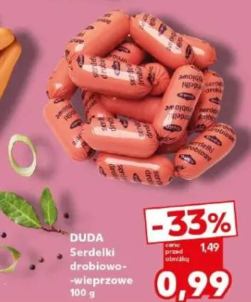 Serdelki drobiowo-wieprzowe