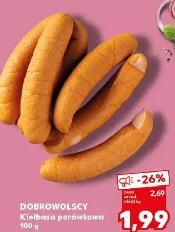 Kiełbasa parówkowa