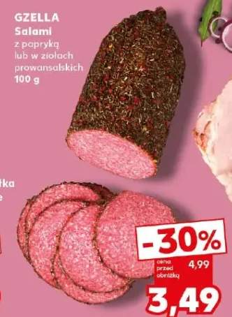 Salami z papryką lub w złotach prowansalskich