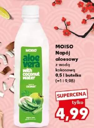 Napój aloesowy z wodą kokosową