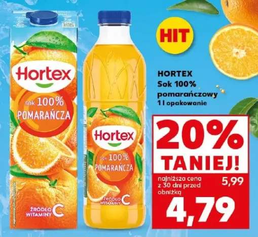 Sok 100% pomarańczowy