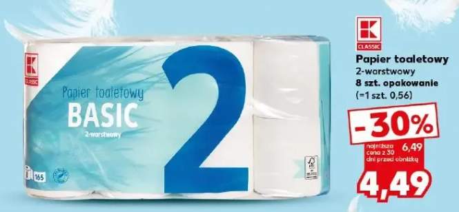 Papier toaletowy 2-warstwowy