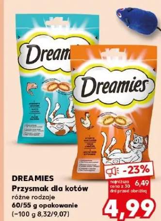 Przysmak dla kotów różne rodzaje