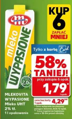 Mleko UHT 2%