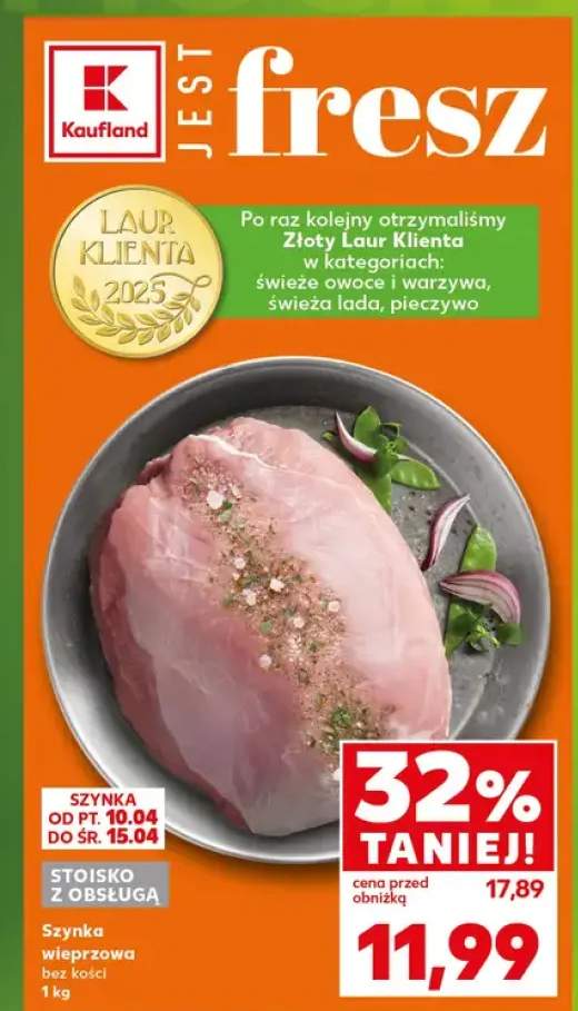 Szynka wieprzowa bez kości